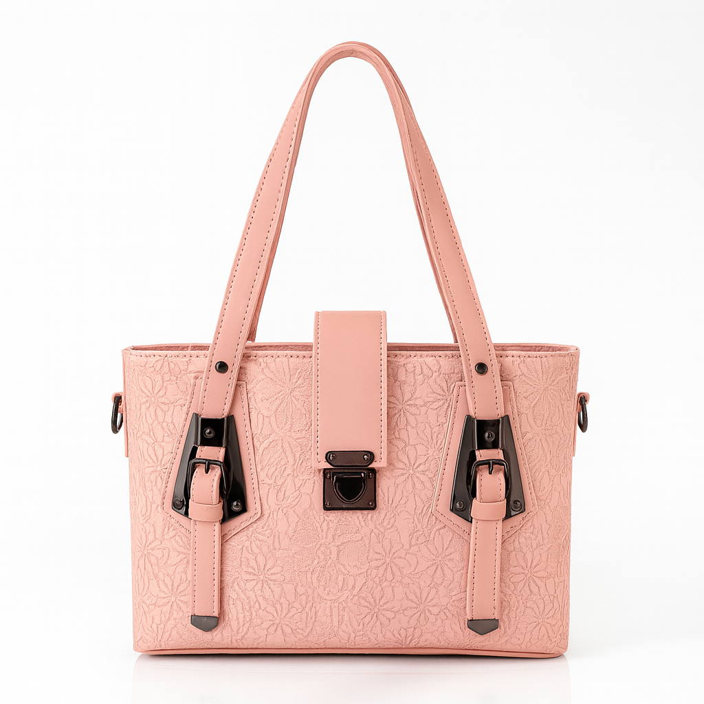 Beige Fluer Tote